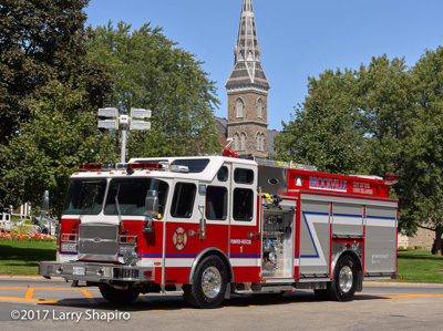 Brockville Ontario FIre Department Canada E-ONE fire trucks shapirophotography.net Larry Shapiro photographer